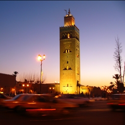 Marrakesch: gut cru Tourismus Februar