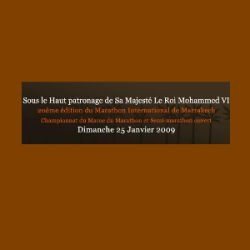 20. Jahrhunderts Ausgabe des Marathon international von Marrakesch