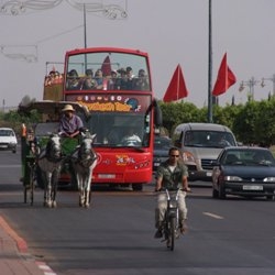 Lage der Stadtverkehr liegt in der Stadt