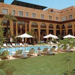 den Gärten der koutoubia