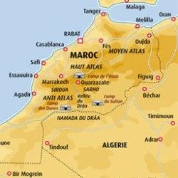 Paris an der Spitze der Bestimmungsländer bedienten in Marokko