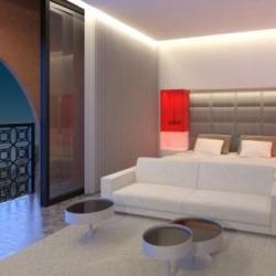 Dieser Komplex pacha Marrakesch und Entwicklung.