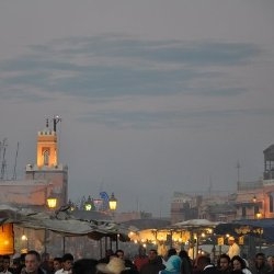 Rückgang des Tourismus in Marrakesch