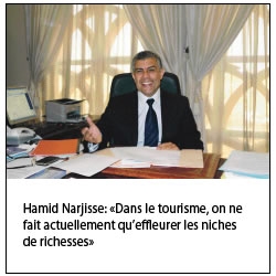 Gespräch mit Hamid narjisse, Präsident des Cr von Marrakesch
