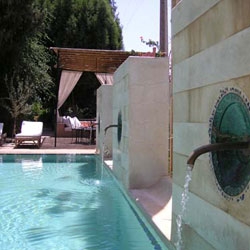 die Flagge des Parks