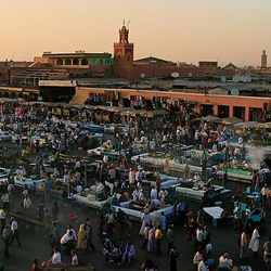 Der Ort djemaa el FNA