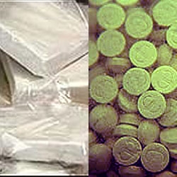 Abbaus eines Drogenhandel
